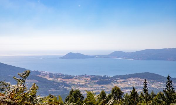 Viewpoint of the Ria of Noia and Monte Iroite