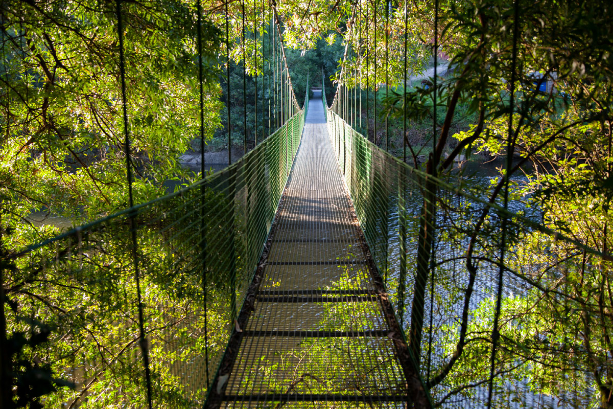 Los puentes colgantes más espectaculares Galicia