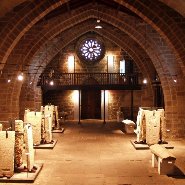 Church de Santa María A Nova and Tombstones