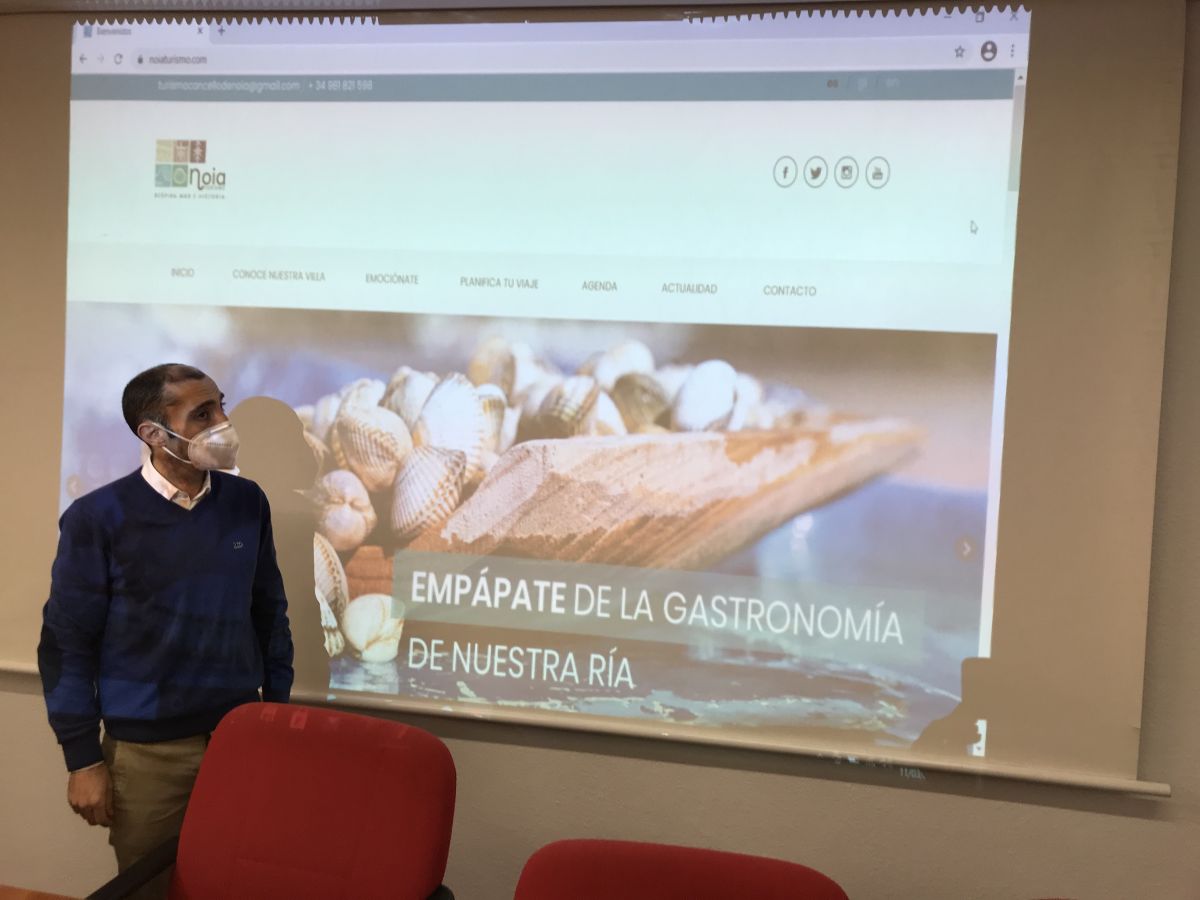 Noia lanza una web de turismo para consolidar su estrategia de promoción en el bienio Xacobeo